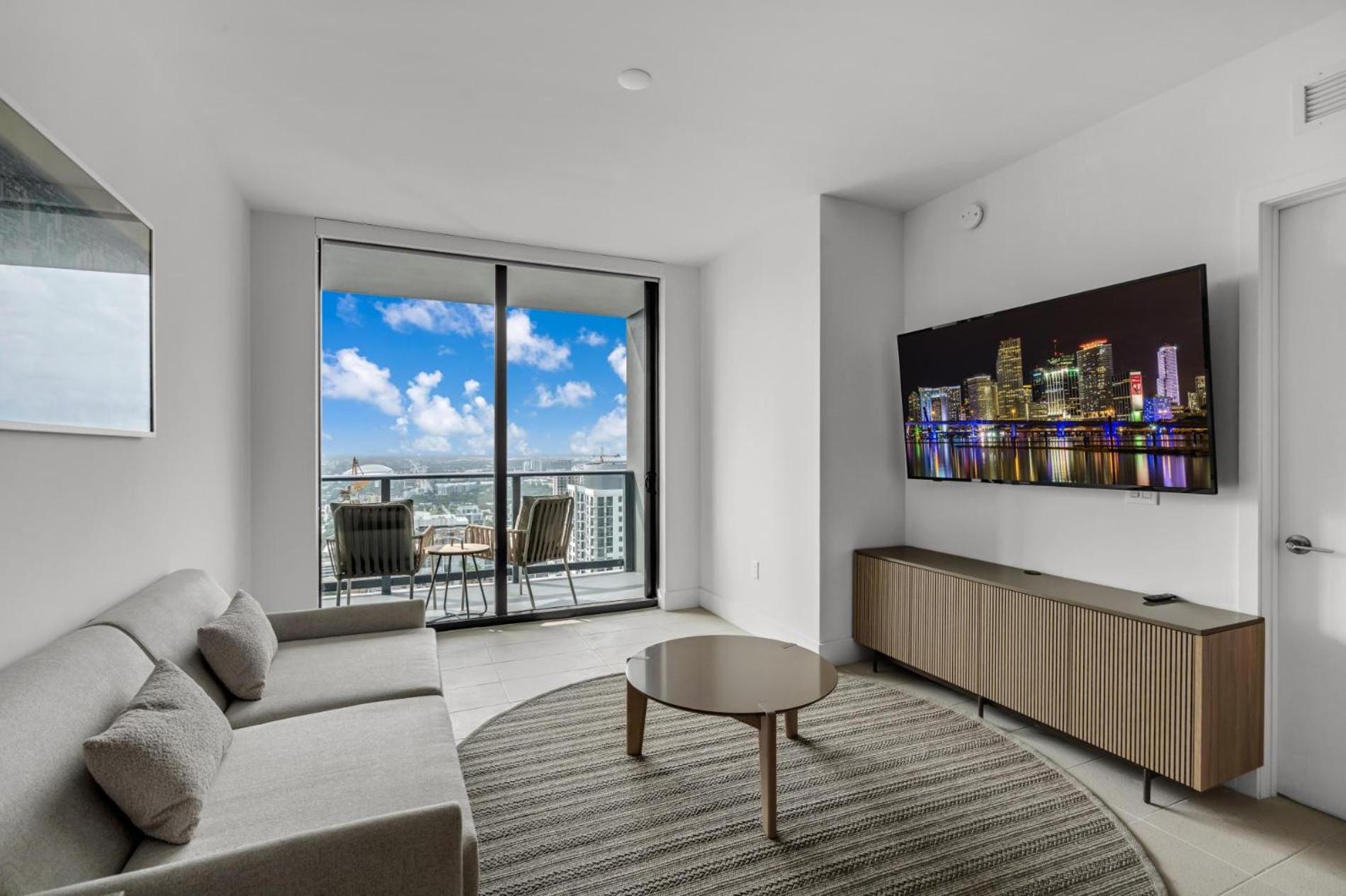 Modern 1Br Apartment With Breathtaking Views Heart Of Downtown ميامي المظهر الخارجي الصورة